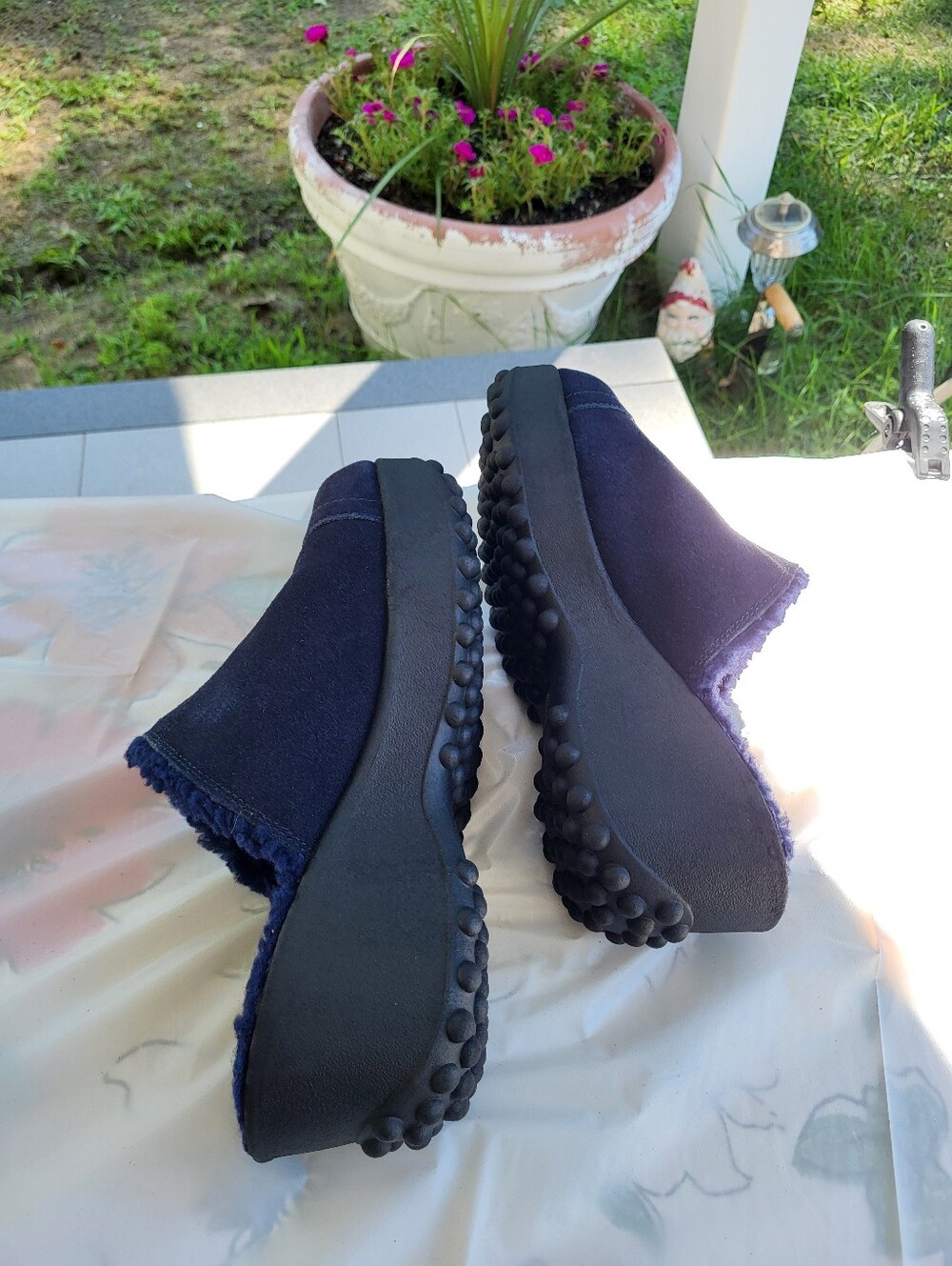 Rocket Dog Fran Platform Clogs Women's| Size 9.5 | Navy Blue